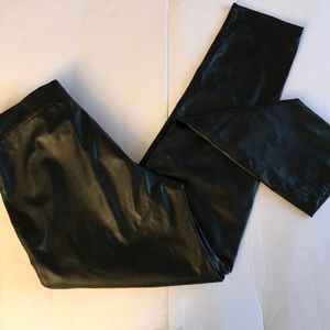 🆕 M&W Black Faux Leather Pants